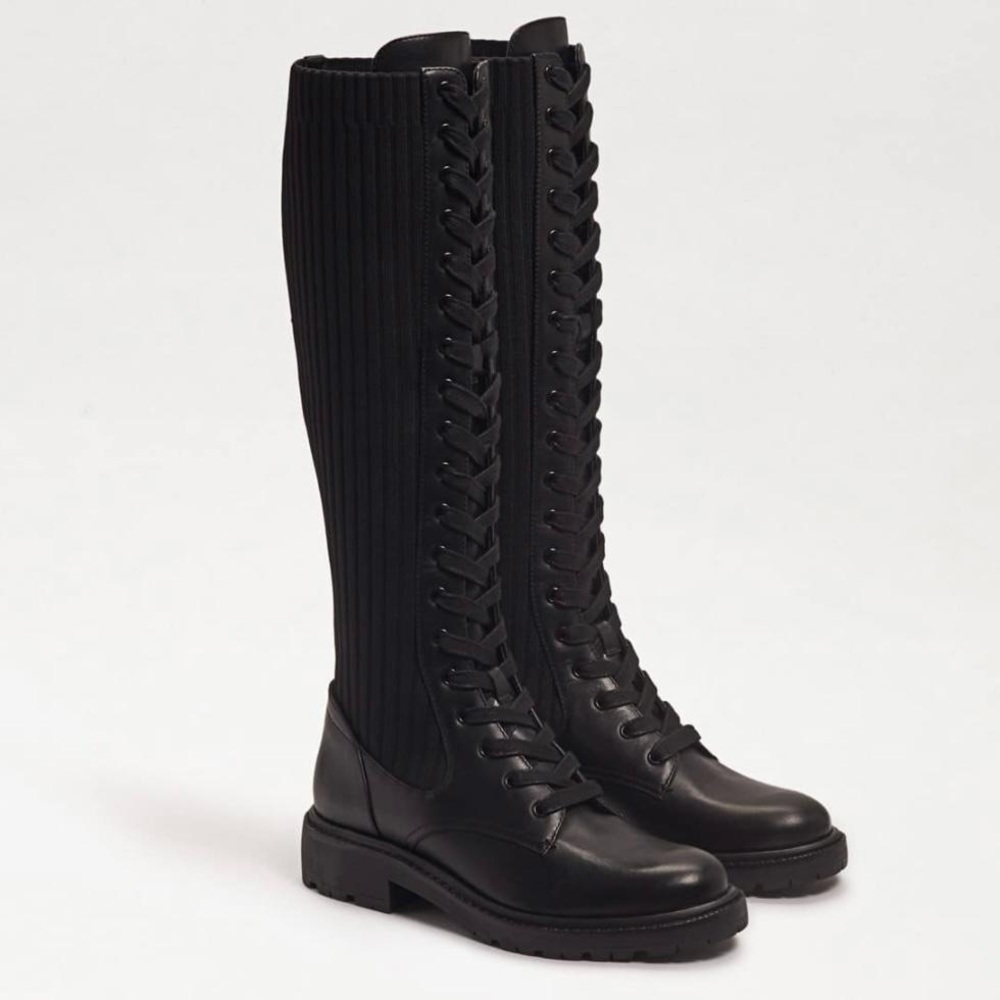 LILA LACE UP TALL BOOT